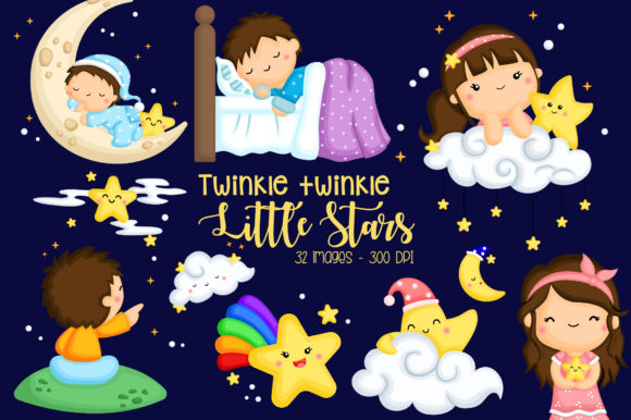 Download Twinkle Twinkle Little Star Clipart - Star clipart Collection