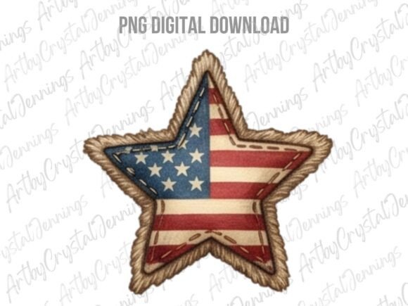 Download Patriotic Americana Star Clipart PNG - Star clipart Collection
