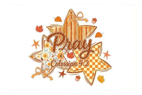 Download Pray Colossians 4:2 Autumn Star Clipart - Star clipart Collection