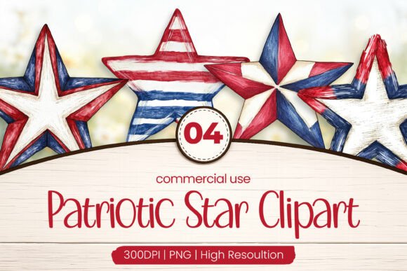 Download Patriotic Star Clipart PNG - Star clipart Collection