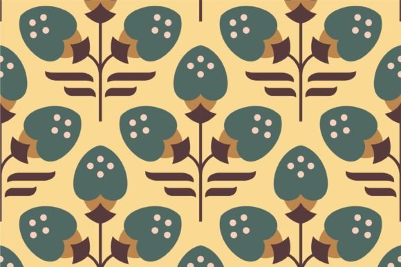 Download Seamless Flower Damask Surface Pattern - Premium Resources