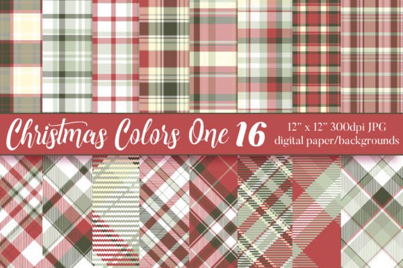 Download Christmas Plaid Scrapbook Paper, Vol 1 - Scrapbook paper Collection