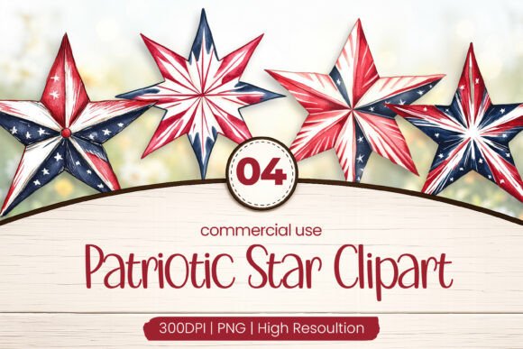 Download Patriotic Star Clipart PNG - Star clipart Collection