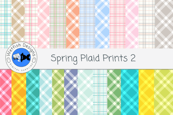 Download Spring Easter Plaid Scrapbook Paper - Scrapbook paper Collection