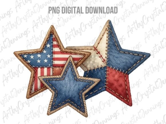 Download Patriotic Americana Star Clipart PNG - Star clipart Collection