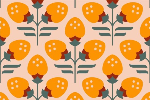 Download Seamless Flower Damask Surface Pattern - Premium Bundle