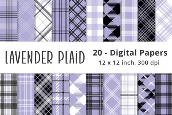 Download Lavender Purple Plaid Scrapbook Paper - Scrapbook paper Collection